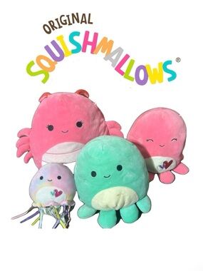 4 Squishmallow Pack / bundle